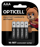 Элемент питания OPTICELL LR03 Basic BL4 AAA (цена за 4 шт.) (батарейка) картинка 